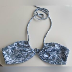 Abercrombie Upside Down Halter Triangle Bikini Top